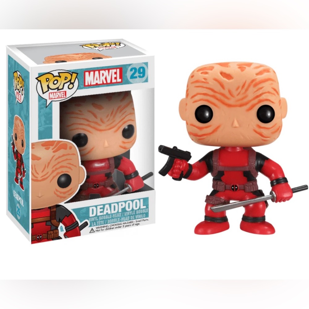 Funko Pop! Deadpool Unmasked #29. PX Previews Exclusive.